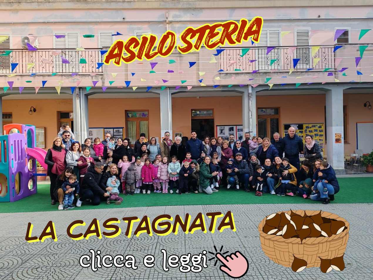 Castagnata Asilo Steria (novembre 2025)